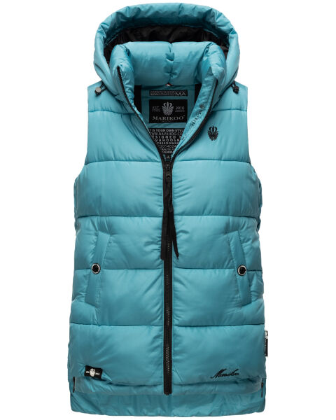 Marikoo Zarinaa ladies vest quilted sleeveless jacket  Größe L - Gr. 40