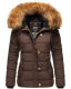 Navahoo Zoja ladies quilted jacket with teddy fur  Größe L - Gr. 40