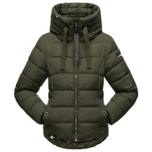 Navahoo Amayaa Damen Winterjacke B930 Olive Größe XS - Gr. 34