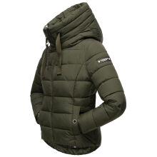 Navahoo Amayaa Damen Winterjacke B930 Olive Größe XS - Gr. 34