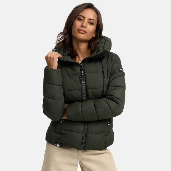 Navahoo Amayaa Damen Winterjacke B930 Olive Größe S - Gr. 36