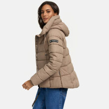 Navahoo Amayaa Damen Winterjacke B930 Taupe Größe S - Gr. 36