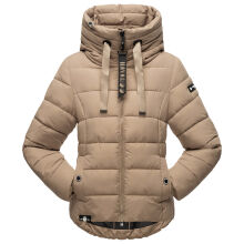 Navahoo Amayaa Damen Winterjacke B930 Taupe Größe S - Gr. 36