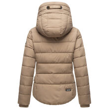 Navahoo Amayaa Damen Winterjacke B930 Taupe Größe S - Gr. 36