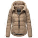 Navahoo Amayaa Damen Winterjacke B930 Taupe Größe M - Gr. 38