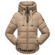 Navahoo Amayaa Damen Winterjacke B930 Taupe Größe L - Gr. 40