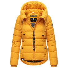 Navahoo Amayaa Damen Winterjacke B930 Gelb Größe XS - Gr. 34