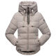 Navahoo Amayaa Damen Winterjacke B930 Zink Grau Größe M - Gr. 38