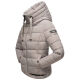 Navahoo Amayaa Damen Winterjacke B930 Zink Grau Größe M - Gr. 38