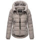 Navahoo Amayaa Damen Winterjacke B930 Zink Grau Größe XXL - Gr. 44