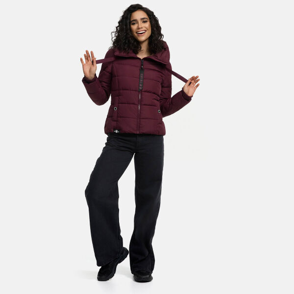 Navahoo Amayaa Damen Winterjacke B930 Weinrot Größe M - Gr. 38