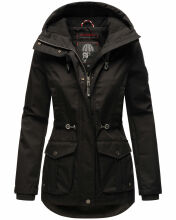 Marikoo Babetaa Princess Damen Winterjacke B931 Schwarz...