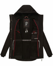 Marikoo Babetaa Princess Damen Winterjacke B931 Schwarz Größe XL - Gr. 42