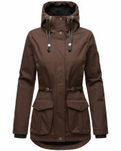Marikoo Babetaa Princess Damen Winterjacke B931 Dark Choco Größe S - Gr. 36