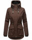Marikoo Babetaa Princess Damen Winterjacke B931 Dark Choco Größe M - Gr. 38
