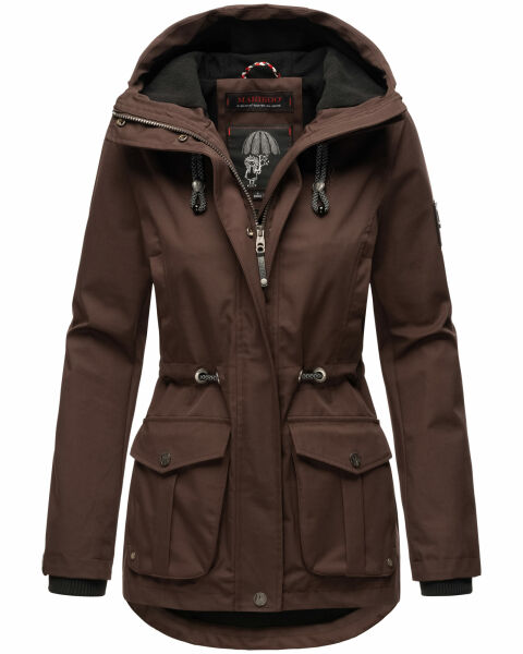 Marikoo Babetaa Princess Damen Winterjacke B931 Dark Choco Größe L - Gr. 40