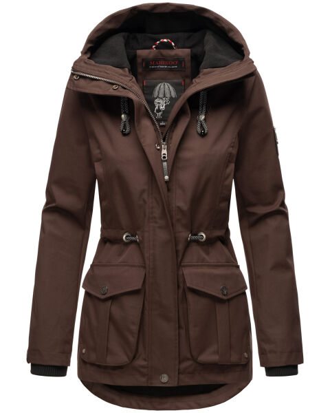 Marikoo Babetaa Princess Damen Winterjacke B931 Dark Choco Größe XXL - Gr. 44