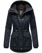 Marikoo Babetaa Princess Damen Winterjacke B931 Navy Größe XS - Gr. 34