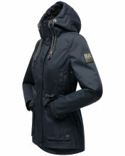 Marikoo Babetaa Princess Damen Winterjacke B931 Navy Größe S - Gr. 36