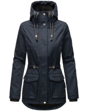 Marikoo Babetaa Princess Damen Winterjacke B931 Navy Größe L - Gr. 40