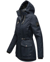 Marikoo Babetaa Princess Damen Winterjacke B931 Navy Größe L - Gr. 40