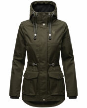Marikoo Babetaa Princess Damen Winterjacke B931 Olive Größe L - Gr. 40