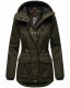 Marikoo Babetaa Princess Damen Winterjacke B931 Olive Größe L - Gr. 40