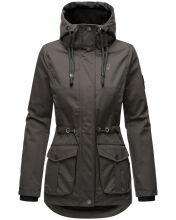 Marikoo Babetaa Princess Damen Winterjacke B931 Anthrazit Größe S - Gr. 36