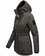 Marikoo Babetaa Princess Damen Winterjacke B931 Anthrazit Größe S - Gr. 36