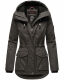 Marikoo Babetaa Princess Damen Winterjacke B931 Anthrazit Größe S - Gr. 36