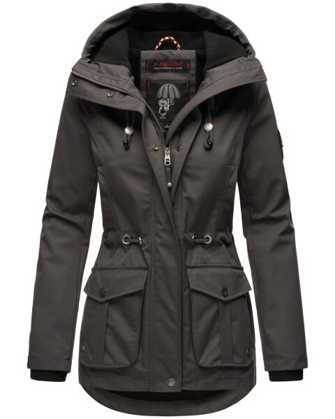 Marikoo Babetaa Princess Damen Winterjacke B931 Anthrazit Größe M - Gr. 38