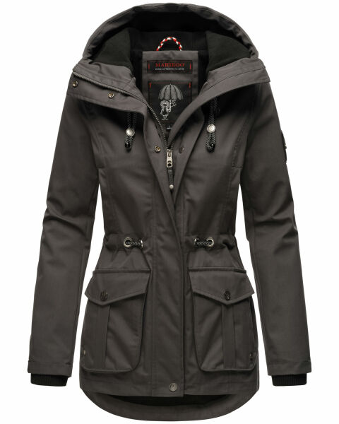 Marikoo Babetaa Princess Damen Winterjacke B931 Anthrazit Größe L - Gr. 40