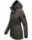 Marikoo Babetaa Princess Damen Winterjacke B931 Anthrazit Größe L - Gr. 40