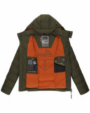 Stone Harbour Arvidoo Herren Winterjacke B736 Olive Größe S - Gr. S