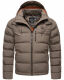 Stone Harbour Arvidoo Herren Winterjacke B736 Stein Braun Größe S - Gr. S
