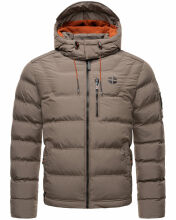 Stone Harbour Arvidoo Herren Winterjacke B736 Stein Braun Größe M - Gr. M