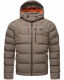 Stone Harbour Arvidoo Herren Winterjacke B736 Stein Braun Größe M - Gr. M