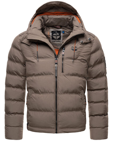 Stone Harbour Arvidoo Herren Winterjacke B736 Stein Braun Größe XXXL - Gr. 3XL