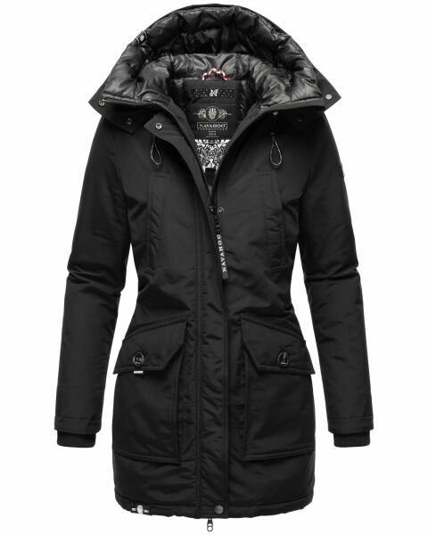 Navahoo Blizzardstorm Damen Jacke B923 Schwarz Größe S - Gr. 36