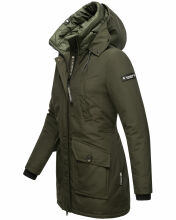 Navahoo Blizzardstorm Damen Jacke B923 Olive Größe S - Gr. 36
