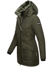 Navahoo Blizzardstorm Damen Jacke B923 Olive Größe XXXL - Gr. 46