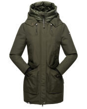 Navahoo Blizzardstorm Damen Jacke B923 Olive Größe XXXL - Gr. 46