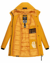 Navahoo Blizzardstorm Damen Jacke B923 Gelb Größe XXXL - Gr. 46