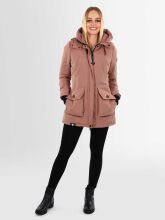Navahoo Blizzardstorm Damen Jacke B923 Terracotta Größe XXL - Gr. 44