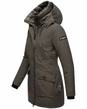 Navahoo Blizzardstorm Damen Jacke B923 Anthrazit Größe L - Gr. 40