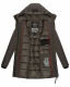 Navahoo Blizzardstorm Damen Jacke B923 Anthrazit Größe L - Gr. 40