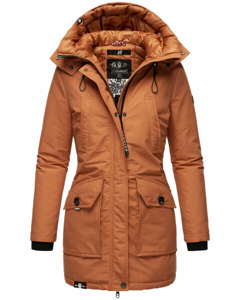 Navahoo Blizzardstorm Damen Jacke B923 Cinnamon Größe XS - Gr. 34