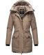 Navahoo Blizzardstorm Damen Jacke B923 Taupe Grau Größe XL - Gr. 42