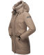 Navahoo Blizzardstorm Damen Jacke B923 Taupe Grau Größe XL - Gr. 42