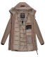 Navahoo Blizzardstorm Damen Jacke B923 Taupe Grau Größe XL - Gr. 42